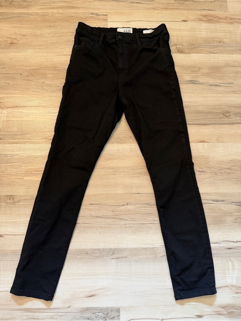 Black High Rise Skinny Jeans Dynamite Size 8